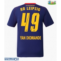 RB Leipzig Yan Diomande #49 Bortedrakt 2025-26 Kortermet